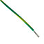 Green/Yellow Stranded Hook-Up Wire